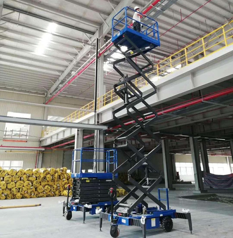 五家渠助力行走剪叉式高空作业平台